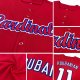 Custom Red White-Royal Authentic Baseball Jersey