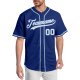 Custom Royal White-Light Blue Authentic Baseball Jersey